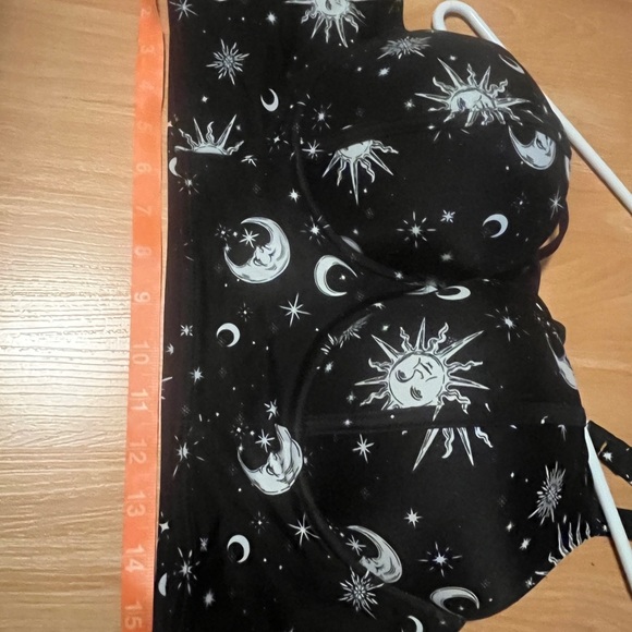 Strappy push up balconette celestial bikini top - Picture 4 of 7